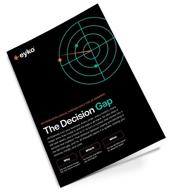 Decision Intelligence for JD Edwards ebook cover